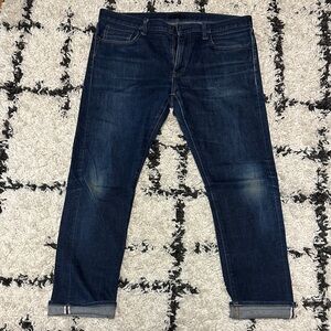 Men's selvedge Blue Jeans